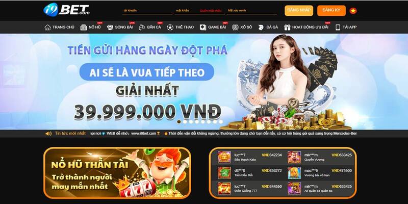 Giới thiệu các thông tin tất tần tật về trang web uy tín I9bet